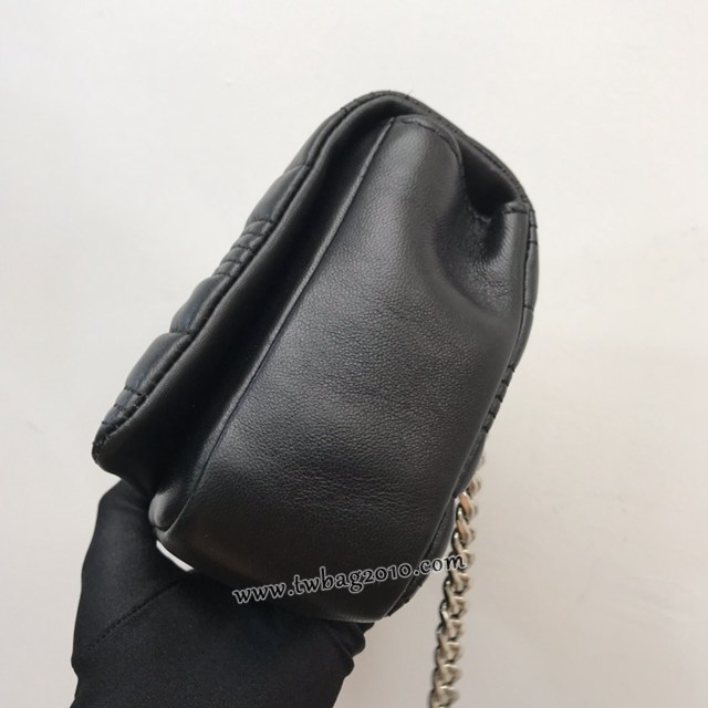 Burberry專門店新款羊皮小號TB蘿拉包 巴寶莉絎縫品牌格紋鏈條單肩挎背女包 yxb1540